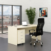 Rauman Sestava kancelářského nábytku SimpleOffice 1, 160 cm, bříza