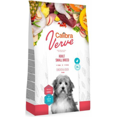 Calibra Dog Verve GF Adult Small Chicken & Duck 6 kg