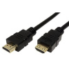 High Speed HDMI kabel s Ethernetem, Ultra-HD, 4K, HDMI A(M) - HDMI A(M), západky, černý, 1m - 11.99.5690