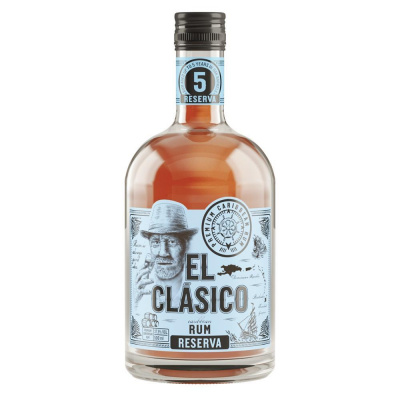 Rum El Clasico Reserva 37,5% 0,5l (holá láhev)
