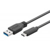 PremiumCord Kabel USB 3.1 konektor C/male - USB 3.0 konektor A/male, 2m - ku31ca2bk