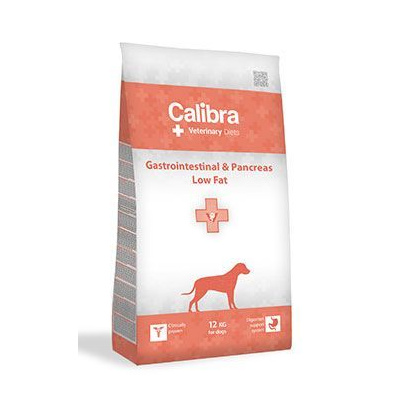 Calibra Diety Calibra VD Dog Gastrointestinal&Pancreas Low Fat 12kg