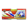 Koh-i-noor Pastelky 3152/12 Triocolor Jumbo 12 ks