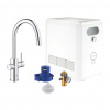 Grohe GROHE Blue Professional - Startovací sada s výpustí ve tvaru J, chrom 31325002