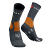 COMPRESSPORT HIKING SOCKS - MAGNET/AUTUMN GLORY T3