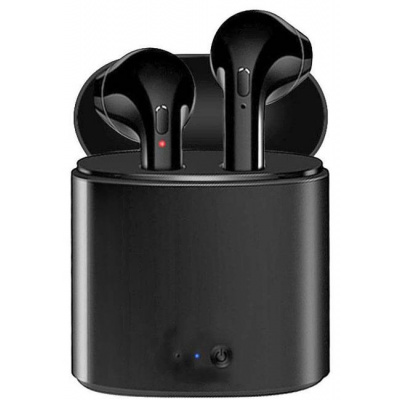 Bluetooth bezdrátová sluchátka i7s TWS - černá
