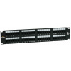 SOLARIX 19" patch panel Solarix 48 x RJ45 CAT6 UTP 350 MHz černý 2U SX48-6-UTP-BK 24200048