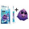 Philips Sonicare for Kids s Bluetooth HX6322/04 + plyšák Sparkly fialový