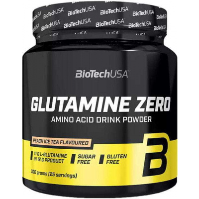 BioTech USA Glutamine Zero 300 g, citron