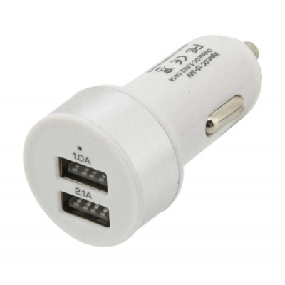 Compass Zástrčka 2xUSB 5V/2100mA 12/24V