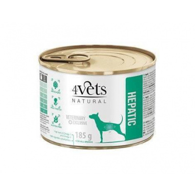 4Vets Dog Hepatic 12x185g SLEVA 2%