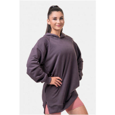 Nebbia Long Everyday Hero hoodie 580 marron XS