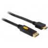 Delock video kabel DisplayPort-HDMI propojovací 3m (82435)