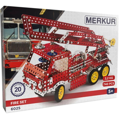 Merkur M 013 Fire set 740 dílků KOVOVÁ (stavebnice)