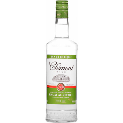 Clement Blanc 40% 0,7l (holá láhev)