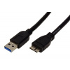 Roline 11.02.8875 USB 3.0 SuperSpeed kabel USB3.0 A(M) - microUSB3.0 B(M), 2m, č