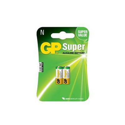 Baterie alkalická GP Super LR1, 910A, blistr 2ks (B1305)