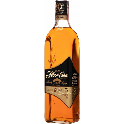 Flor de Caña 5 Year - Añejo Clásico 37,5% 0,7 l (holá láhev)