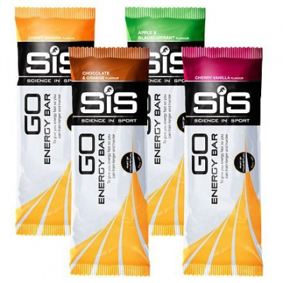 SIS GO Energy bars mini, 40g příchuť lesní směs