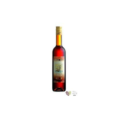 El Dorado Superior „ Dark ” aged rum of Guyana by Demerara 37.5% vol. 0.35 l