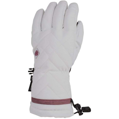 686 rukavice Patron Gauntlet Glove White (WHT) velikost: L