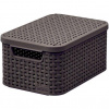 CURVER úložný box RATTAN S, 29,1 x 19,8 x 14,2 cm, hnědý, 03617-210