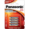 Panasonic Pro Power baterie AAA LR03/4 (4ks)