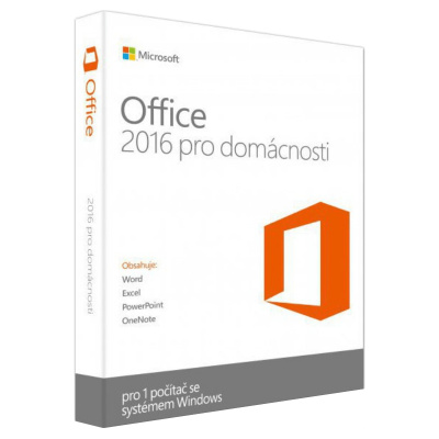 Microsoft Office 2016 pro studenty a domácnosti CZ 79G-04723