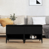 Prolenta Maison Exclusive Odkládací stolky 2 ks černé 50 x 46 x 50 cm kompozitní dřevo
