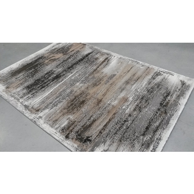SPOLTEX Moderní kusový koberec CRAFT 80x150 cm šedo-béžová