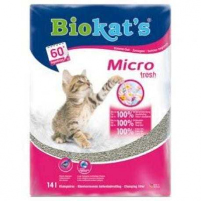 Podestýlka Biokat´s Micro Fresh 14l