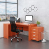 Rauman Sestava kancelářského nábytku SimpleOffice 2, 140 cm, levá, třešeň