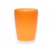 Smartcook Plastový kelímek 300ml 7.5x9cm Průsvitný matný oranžový