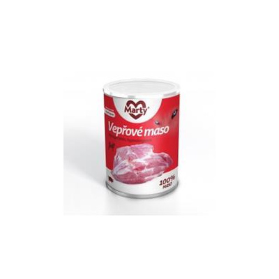 MARTY konz. pro psy - Monoprotein vepřové 400 g - exp. 3/24 - 5 KS SKLADEM