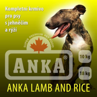 ANKA CZ s.r.o. Anka Lamb & Rice 18kg