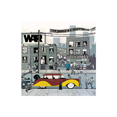 WAR - THE WORLD IS A GHETTO - LP