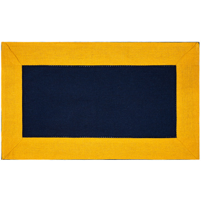 Trade Concept Prostírání Heda tm. modrá / žlutá, 30 x 50 cm