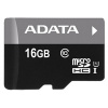 ADATA micro SDHC UHS-I karta 16GB vč. adaptéru - AUSDH16GUICL10-RA1