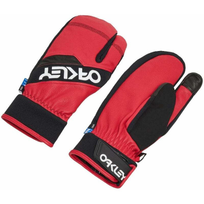 Oakley Factory Winter Trigger Mitt 2 Red Line XS Lyžařské rukavice
