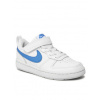 Boty Nike Court Borough Low 2 (Psv) BQ5451 123 White/Photo Blue/Pure Platinium Přírodní kůže - lícová 28