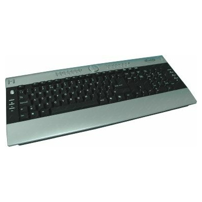 ACUTAKE ACU-OFFICEKEYBOARD 1 / USB / PS2 / CZ / Černo-stříbrná