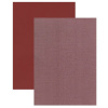 Ursus Barevný papír - perleťová texturovaná čtvrtka vínová červená