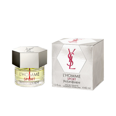 Yves Saint Laurent L´Homme Sport, Toaletní voda, Pánska vôňa, 40ml