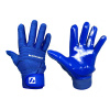 BARNETT FLG-03 Modré rukavice na americký fotbal pro profesionální lajny, OL, DL 2XL