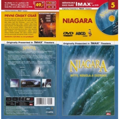Niagara - Mýty, kouzla a zázraky DVD Imax