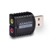 AXAGON ADA-10, USB 2.0 - externí zvuková karta MINI, 48kHz/16-bit stereo, vstup USB-A - ADA-10