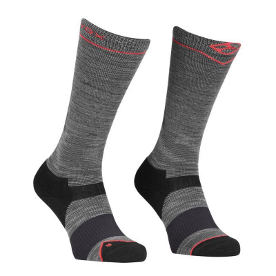 ORTOVOX SKI TOUR LT COMPRESSION LONG SOCKS W dámské ponožky iron grey blend 42-44