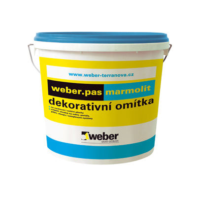 WEBER.pas Marmolit jemnozrnný MAR1 (20kg/bal)