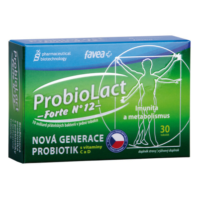 FAVEA ProbioLact Forte N°12 30 tobolek