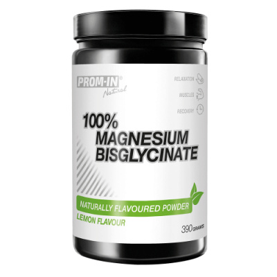 Prom-In 100% Magnesium Bisglycinate Příchuť: Citrón, Velikost: 390 g